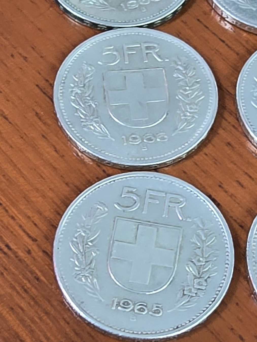 Tutti le monete: Lot Silber 5Liber 6Stk – Usato da Pfäffikon SZ venduto da 26.4.14.17.25 1