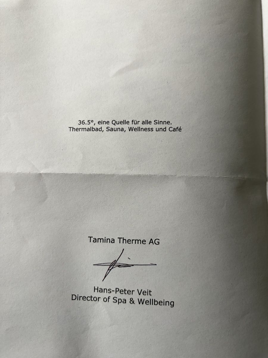 Buoni: Tamina Therme Bad Ragaz – Nuovo (secondo la descrizione) da Chur venduto da fan_gh6f 1