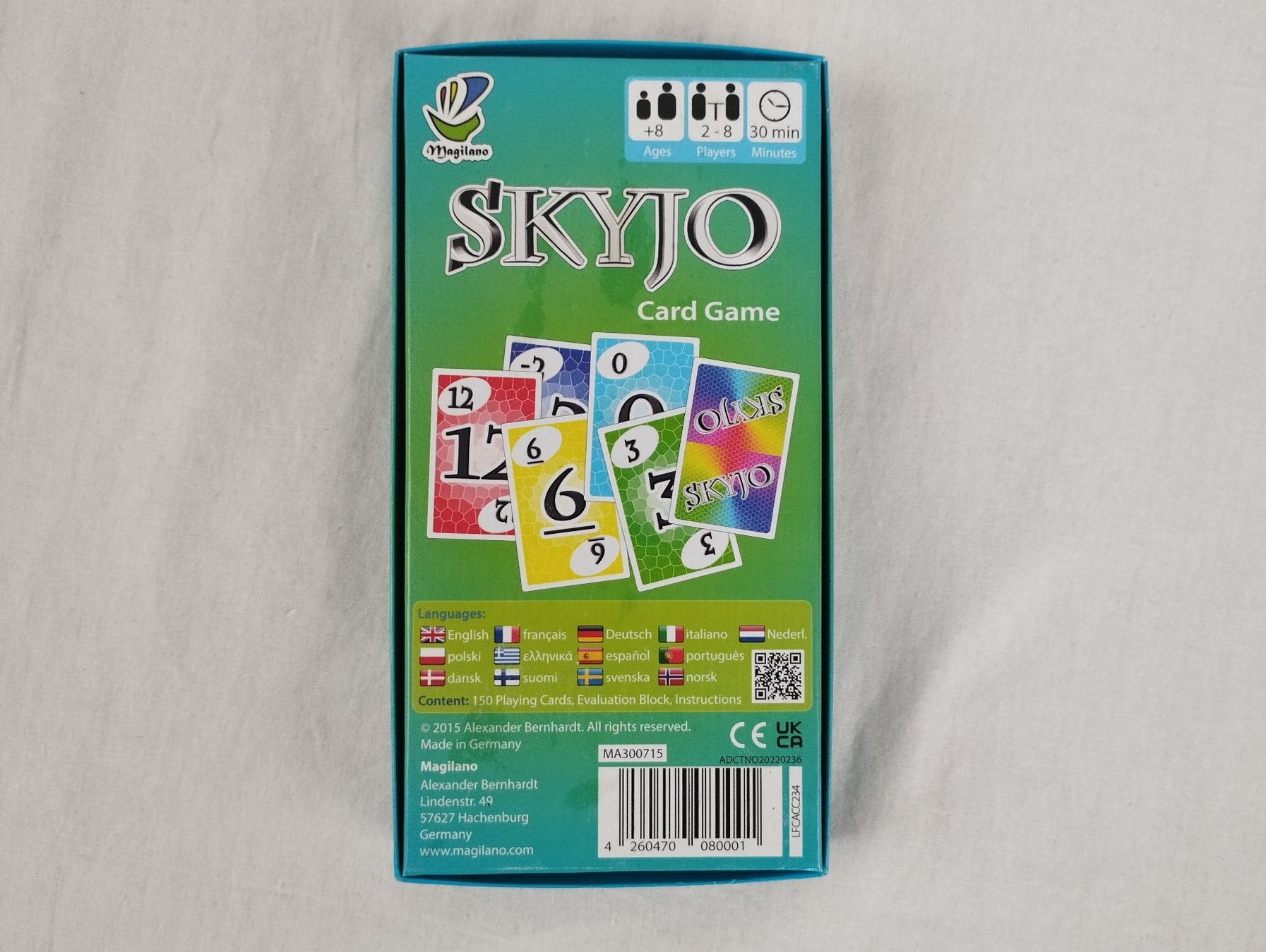 Giochi: MAGILANO Skyjo Kartenspiel – Usato da Schübelbach venduto da Restwert_Schubelbach 2