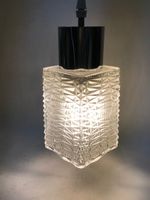 Hängelampe Zylinder aus Pressglas