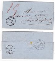 Lettre de Moutier pour Tavannes le 16 AVRIL 1867