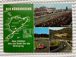 Ansichtskarte Autorennen am Nürburgring, 1970