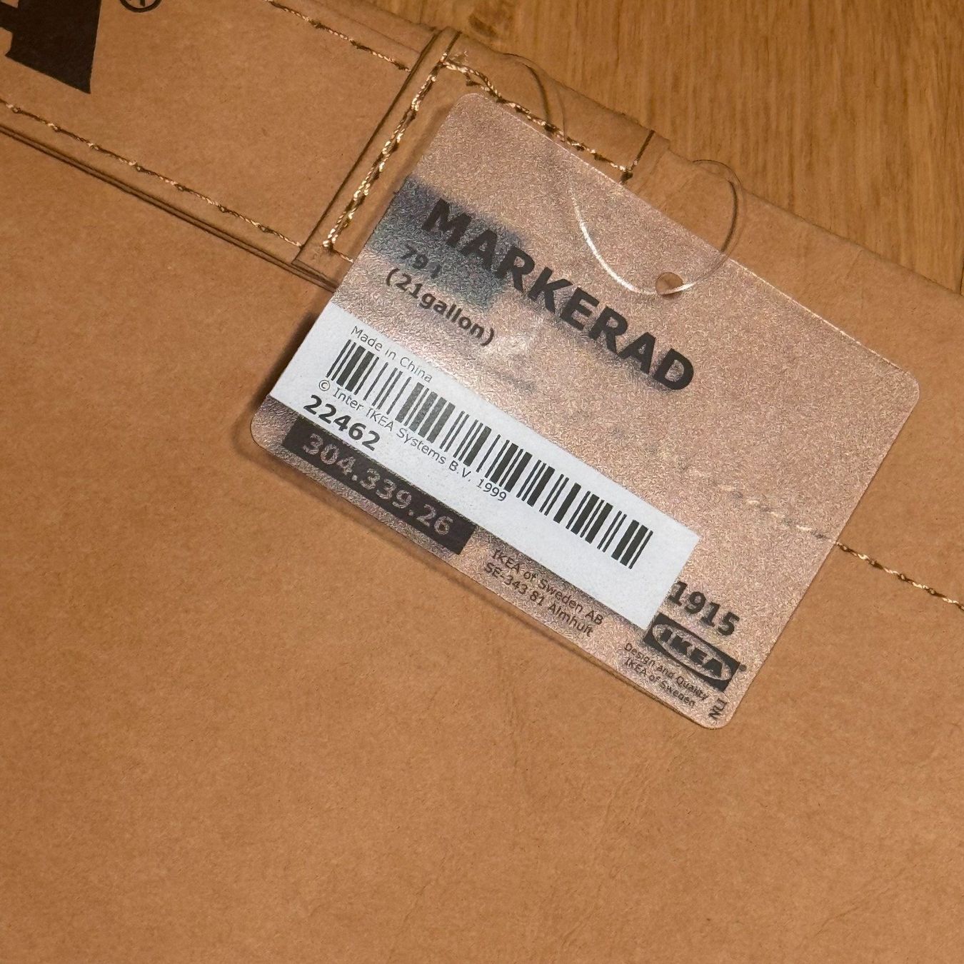 Ikea Borse: Virgil Abloh x IKEA MARKERAD Large Bag – Usato da St. Gallen venduto da sourced_limited 1