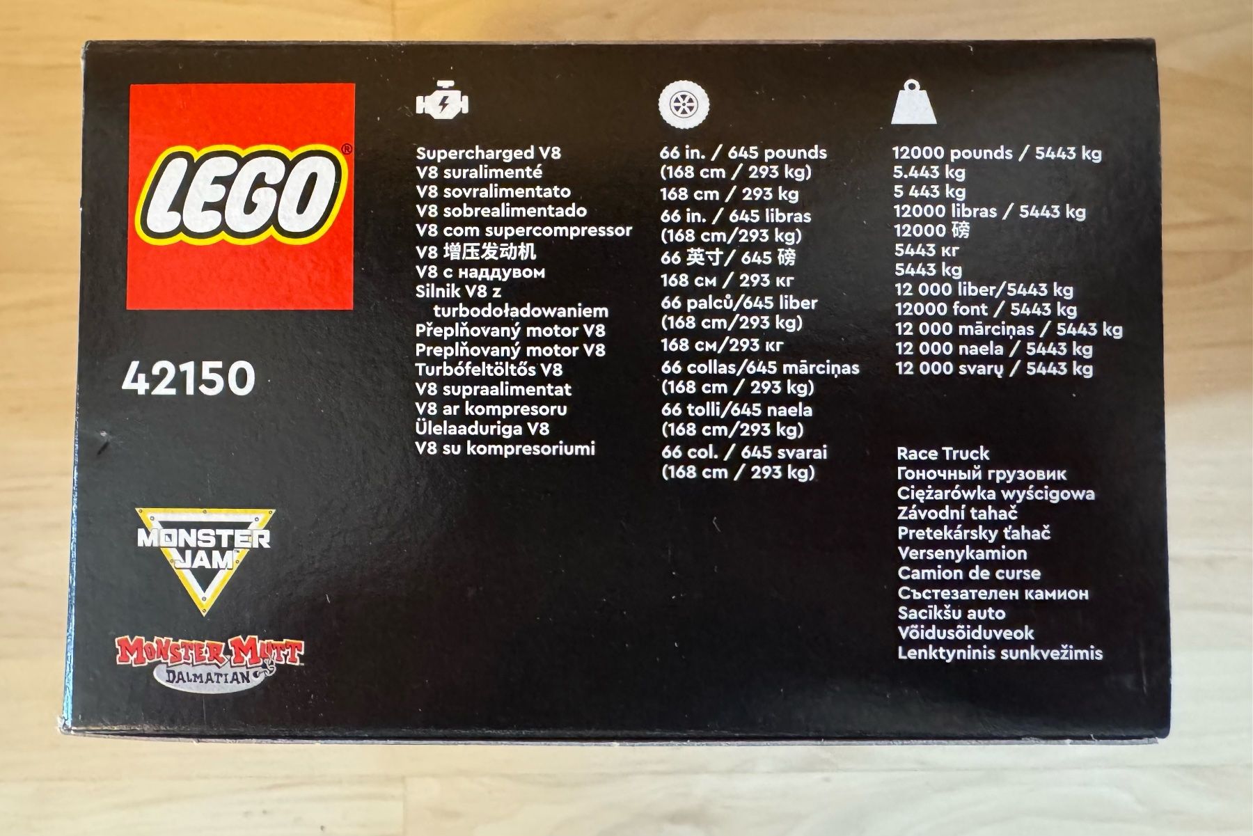 Lego Giocattoli: LEGO Technic 42150 Monster Jam Monster Mutt Dalmatian! – Nuovo e nell'imballaggio originale da Widnau venduto da Loretman 5