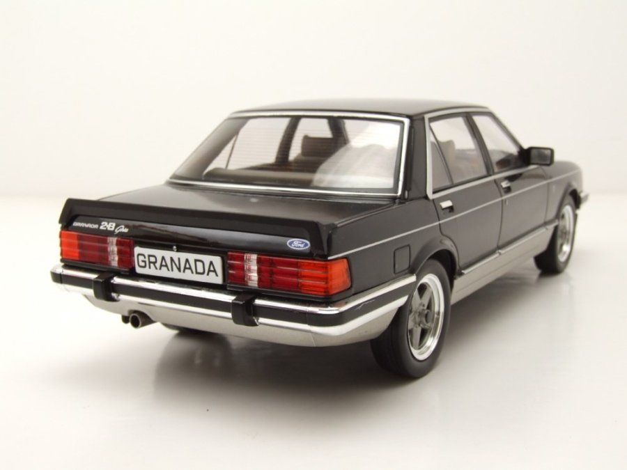 Ford Modellini d'auto: Ford Granada MK II 2.8 Injection Phase II 1981-1985 schwarz – Nuovo e nell'imballaggio originale da Gerlafingen venduto da espero88 1