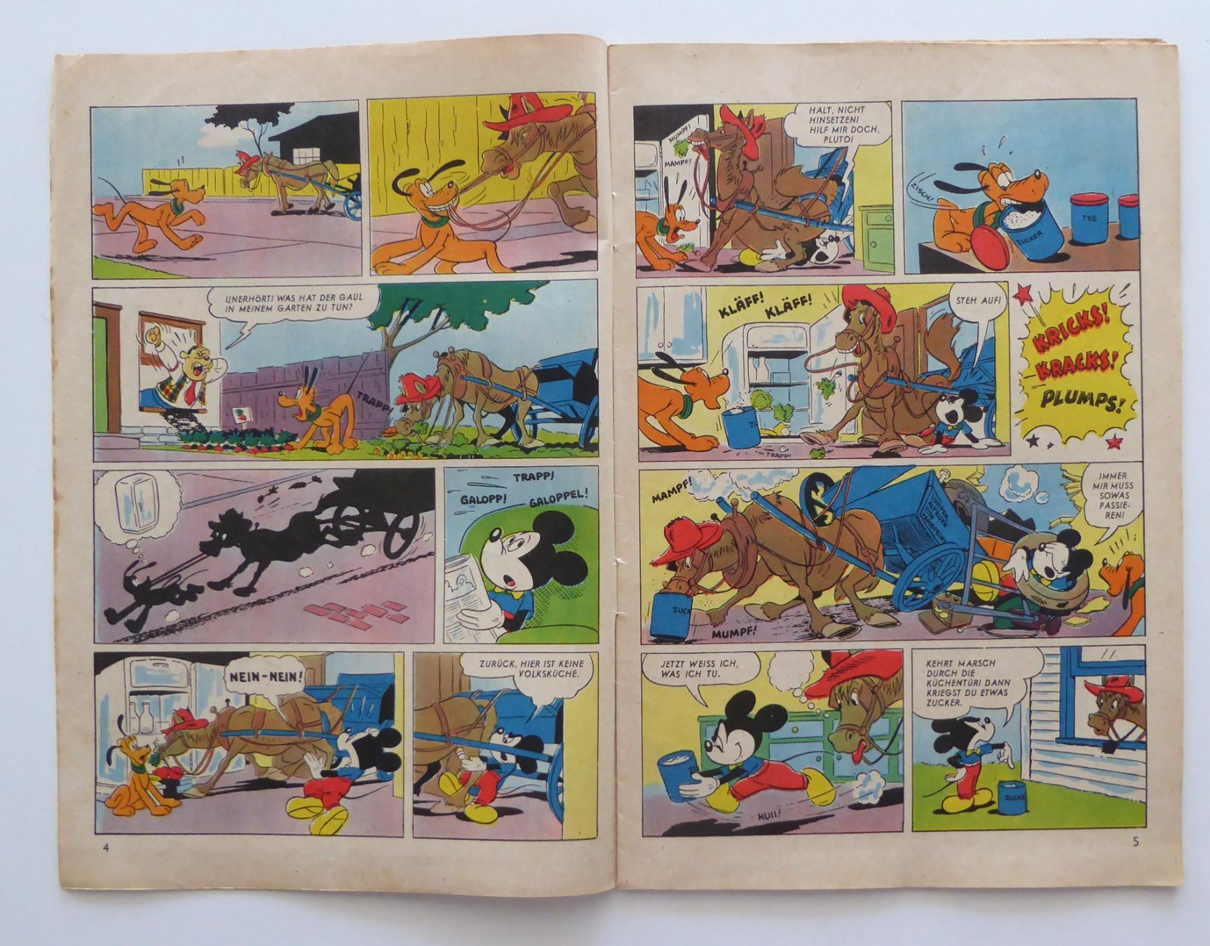 Fumetti: WD Pluto 25. Sonderheft vom April 1955 – Usato da Aesch BL venduto da Kauri1 2