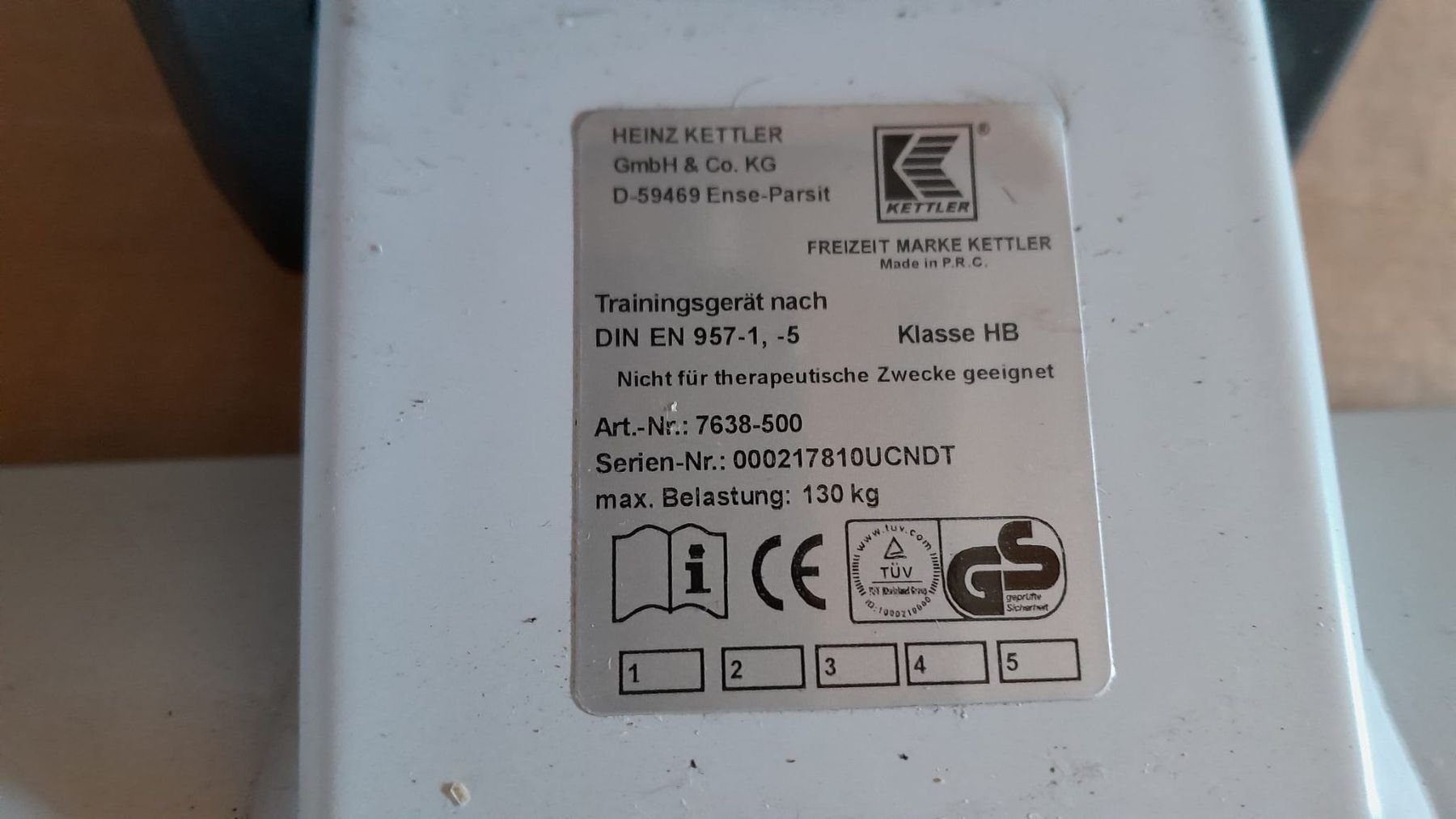 Kettler Hometrainer: Kettler Giro, Hometrainer – Usato da Biberist venduto da Devision01 2