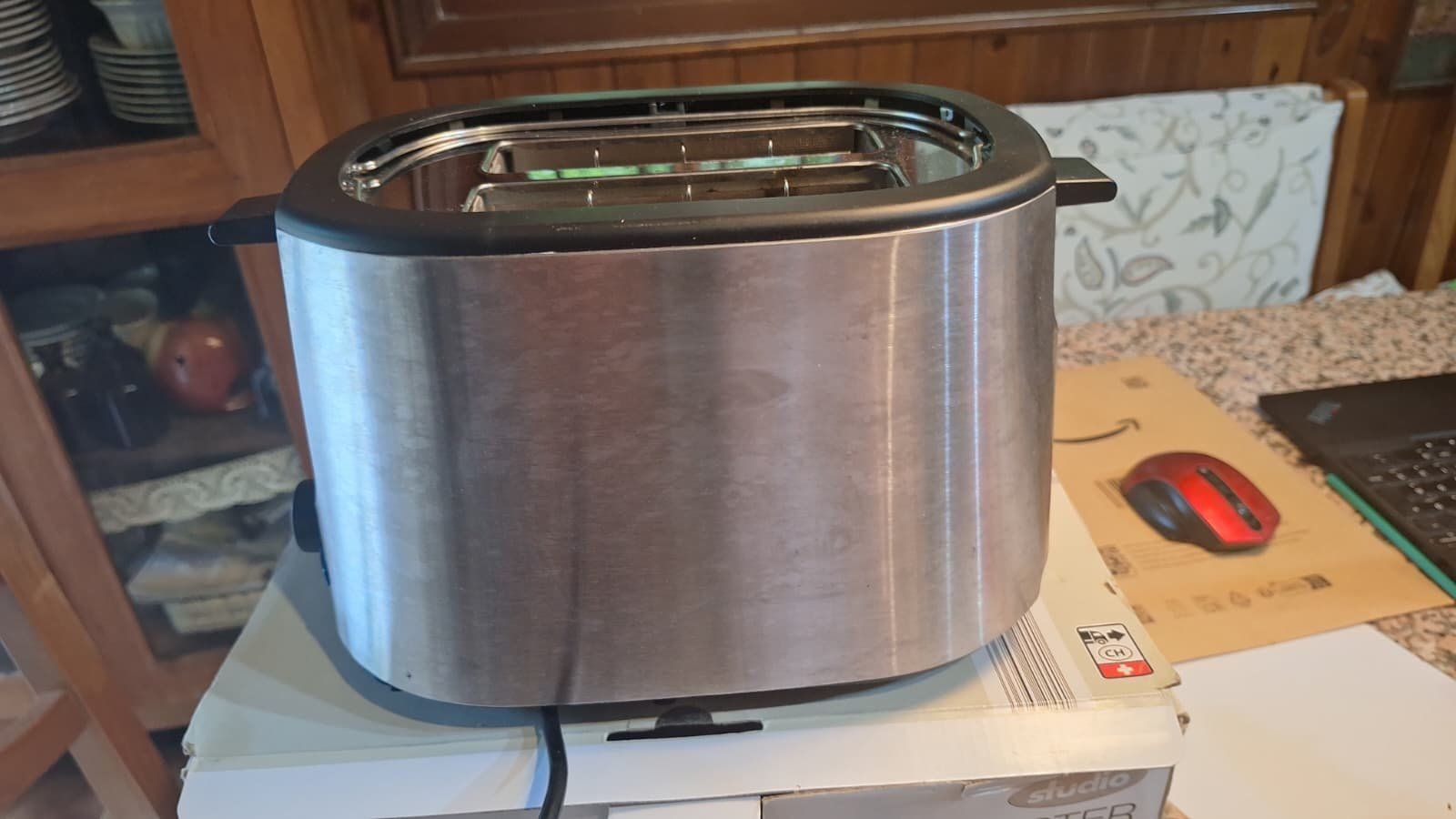 Elettrodomestici da cucina: Toaster Edelstahl Doppelschlitztoaster Originalverpackung – Usato da Küssnacht am Rigi venduto da CALIFRASQUI 1