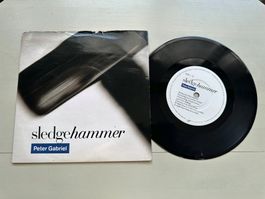 PETER GABRIEL GENESIS Sledgehammer tolle Single Top Hit UK