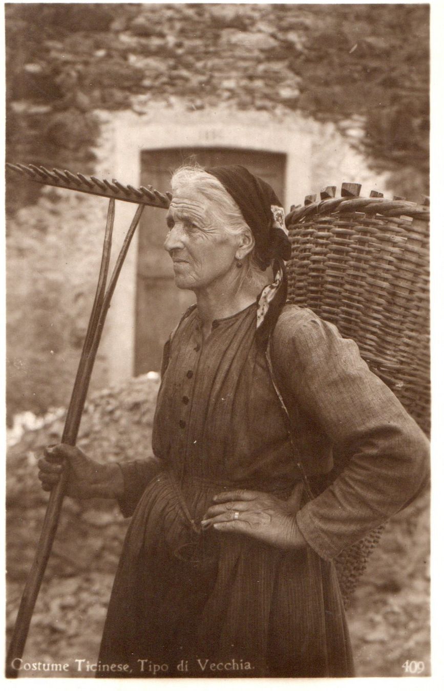 Cartoline postali: Costume Ticinese – Nuovo (secondo la descrizione) da Melano venduto da pisonsdro