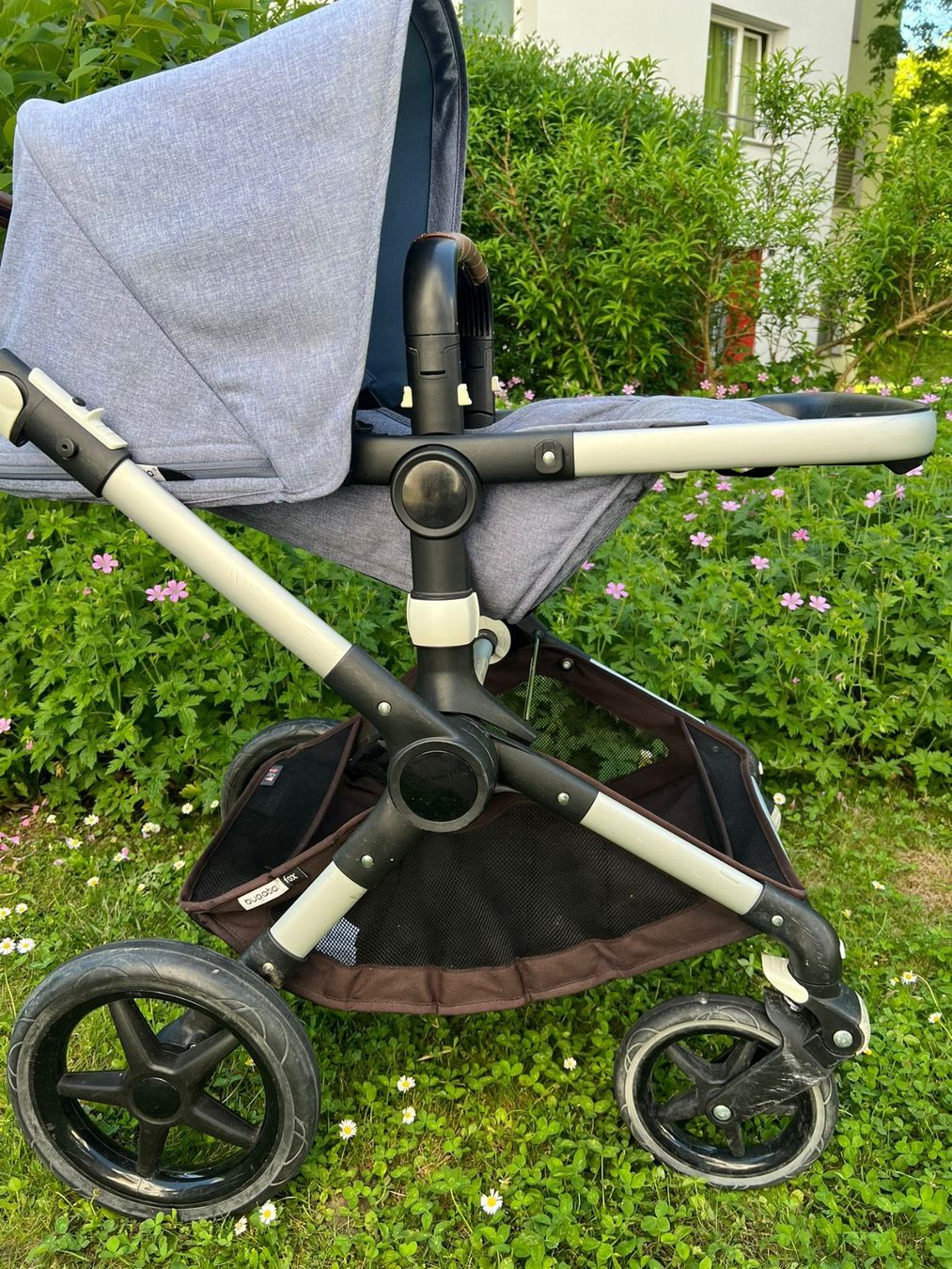 Bugaboo Kinderwagen: Kinderwagen Bugaboo Fox blau – Gebraucht aus Bülach von 3meego3 6