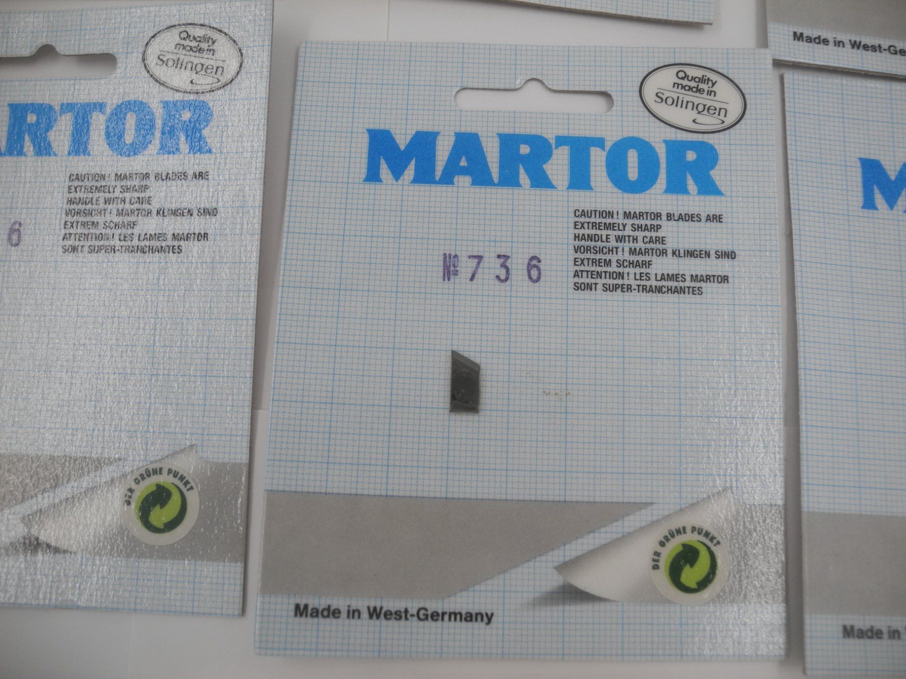 Tutti gli attrezzi: Martor Plotterklingen 736 etc. Nr. n45 – Usato da Kottwil venduto da Crazyrolf 1