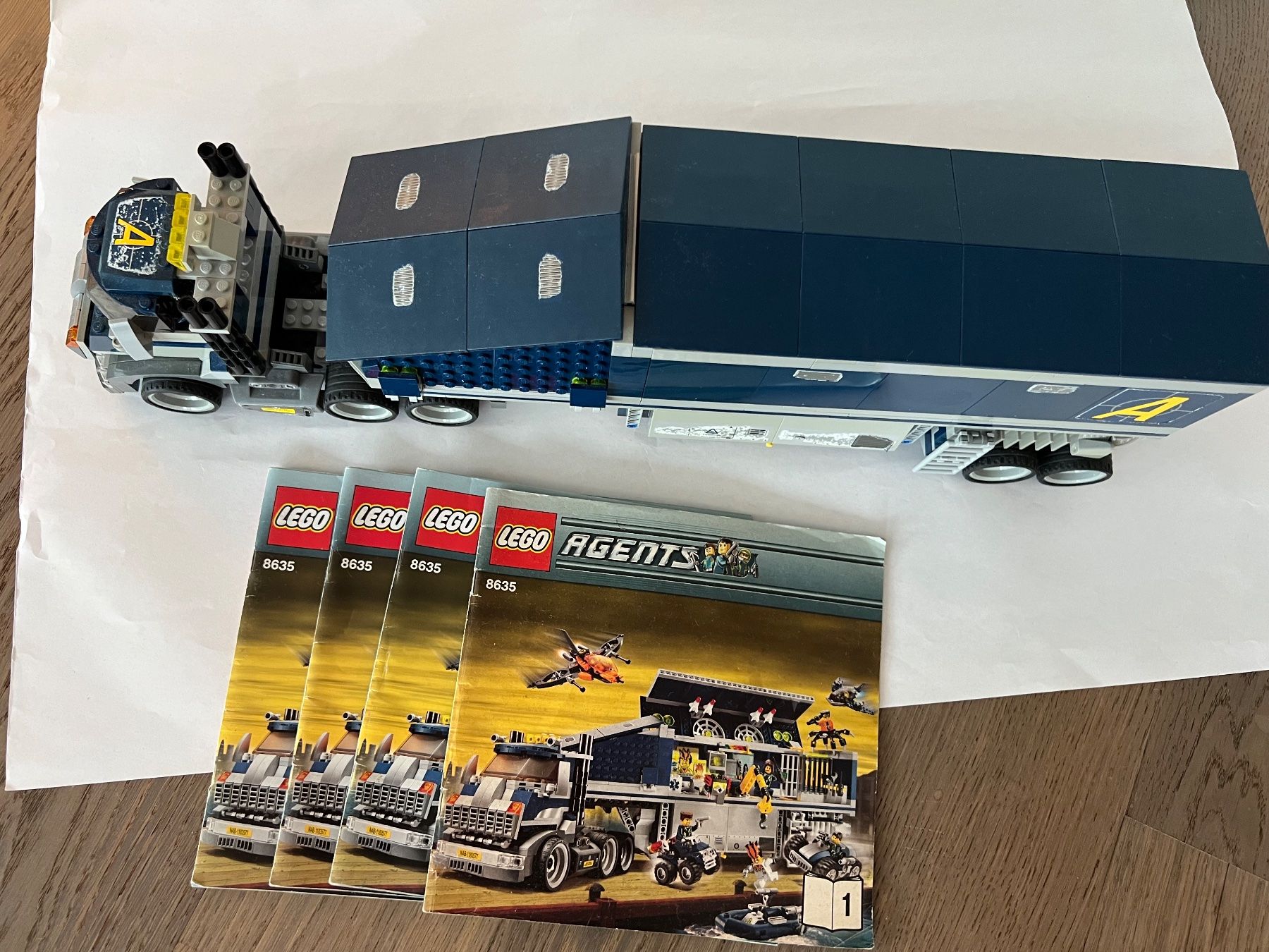 Lego Kit di costruzioni: LEGO Agents 8635 - Mission 6: Mobile Command Center – Usato da Meierskappel venduto da schoene_dinge 6