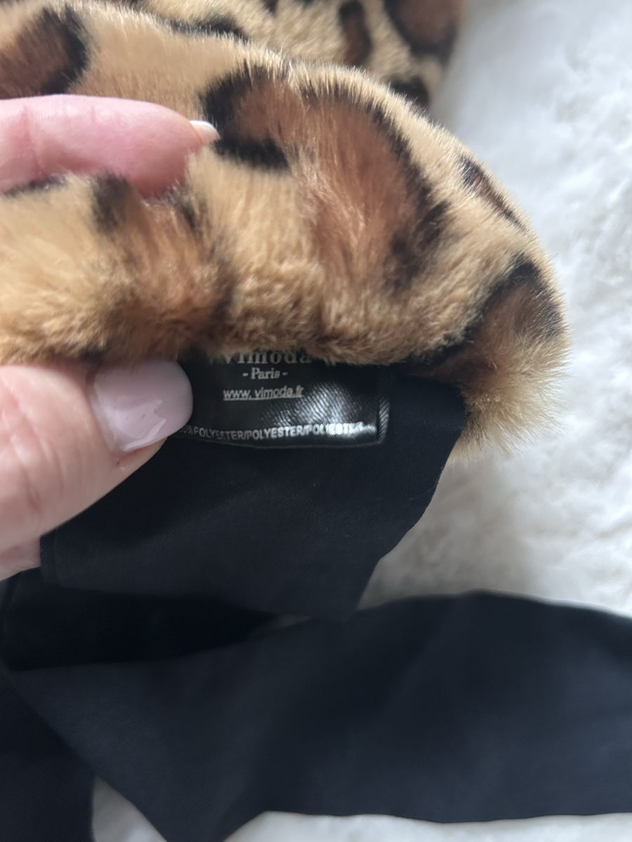 Foulard & Sciarpe: Leopard Faux Fur Collar – Nuovo (secondo la descrizione) da Biel/Bienne venduto da zit_v5yc 3