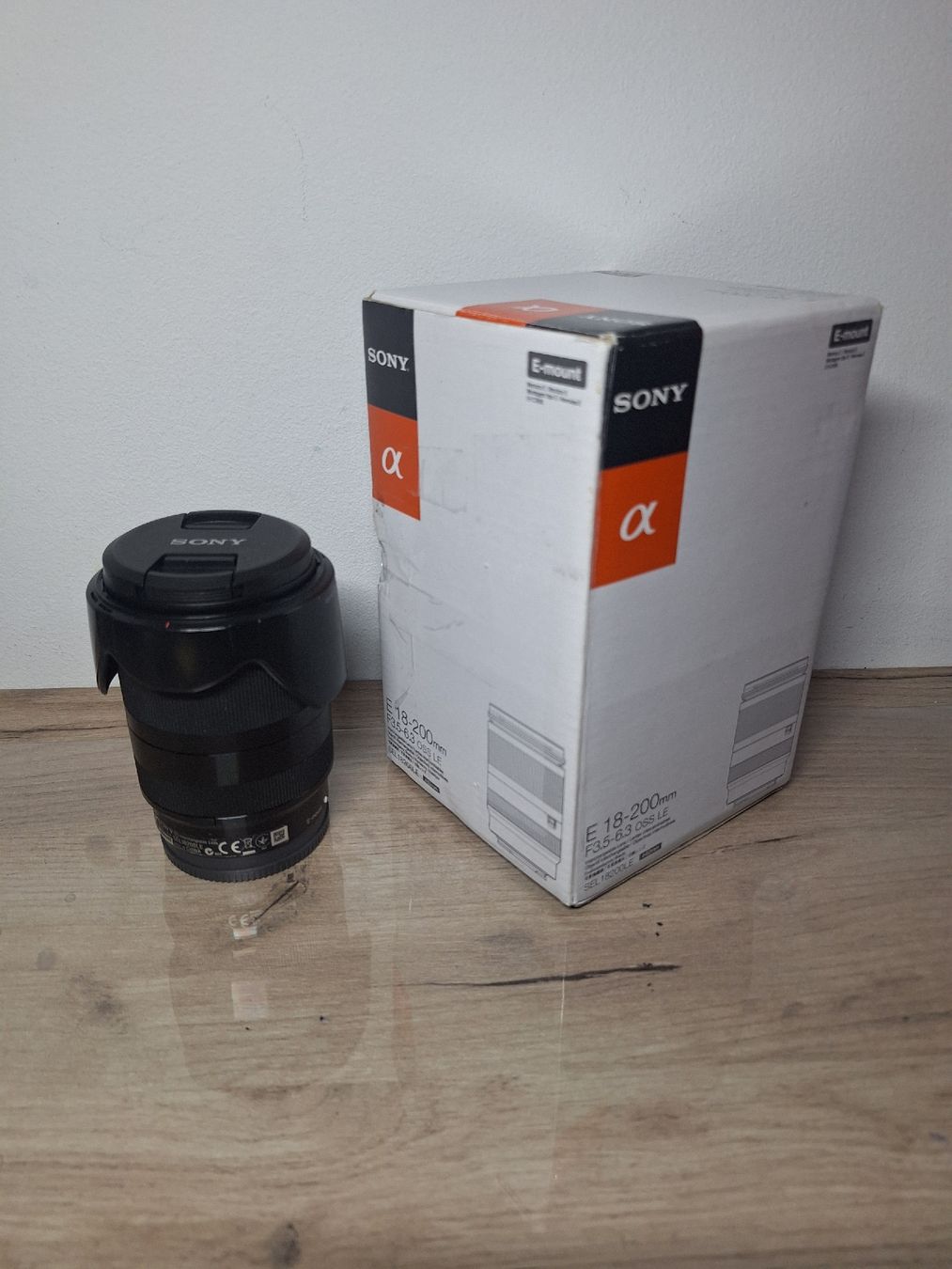 Sony Obiettivi: Objektiv Sony E 18-200mm F3,5-6,3 OSS LE – Usato da Hägendorf venduto da art_s8lw