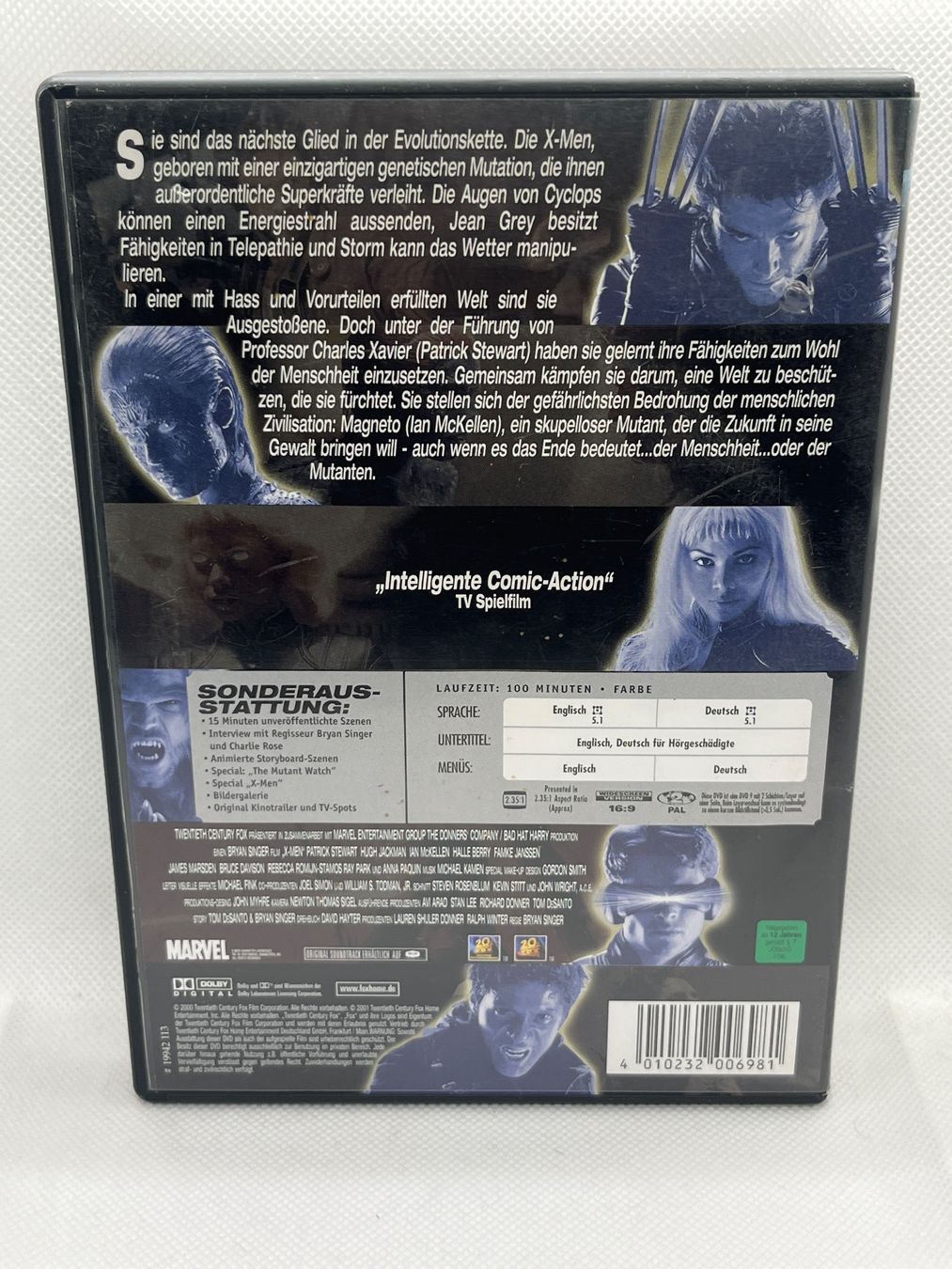 Tutti i DVDs: DVD X-Men FSK 12 – Usato da Hinterkappelen venduto da Kim1992 1
