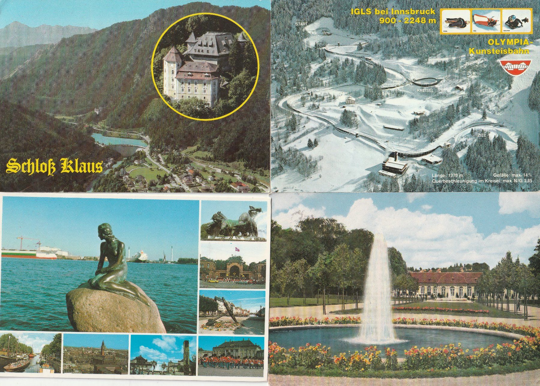 Cartoline postali: 20 Diverse Karten Ausland – Usato da Lumbrein venduto da made02 4