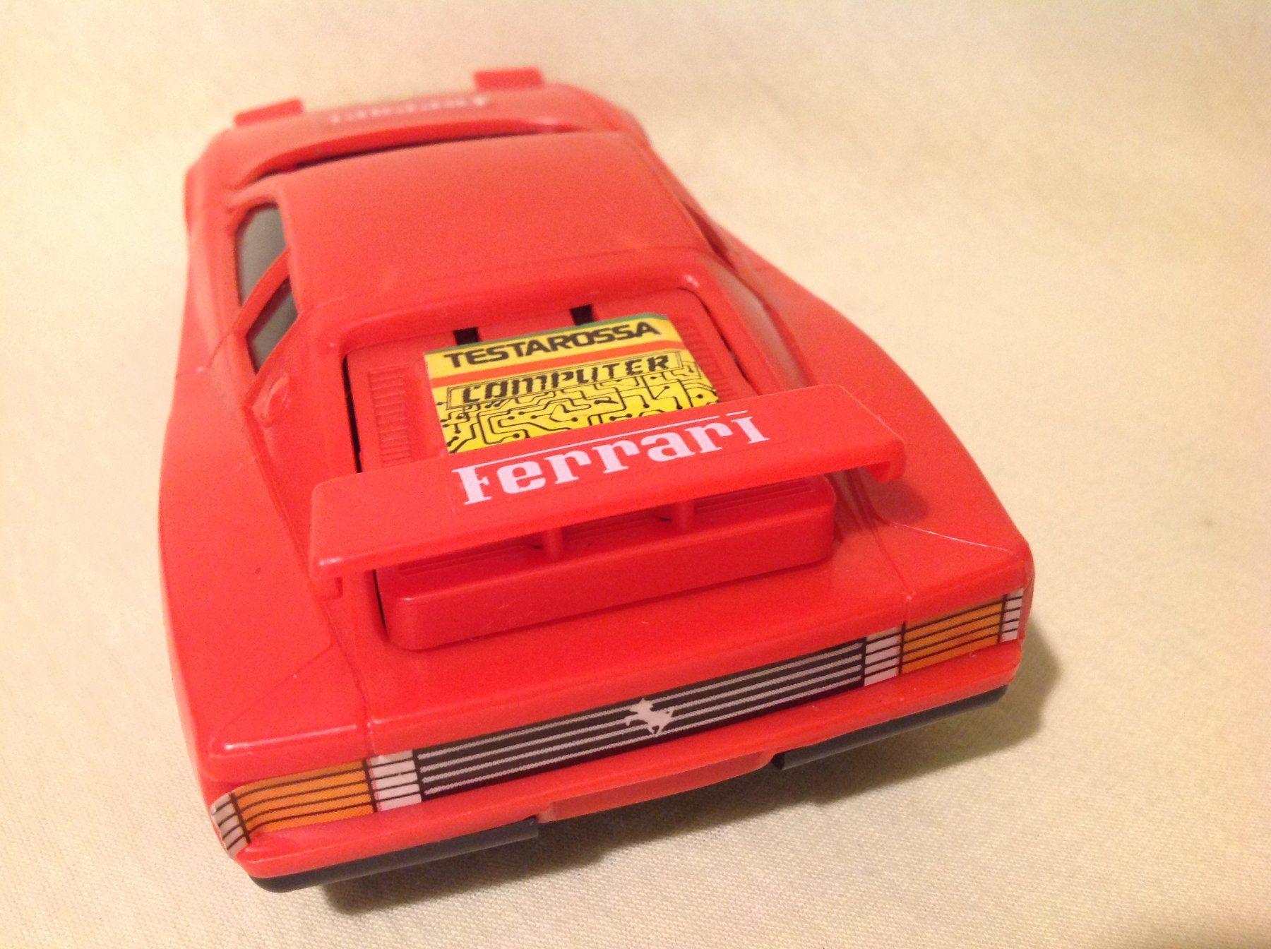 Ferrari Modellini d'auto: Ferrari Testarossa " Computer Racer"  Batterieantrieb , OVP – Usato da Seuzach venduto da Jage 2