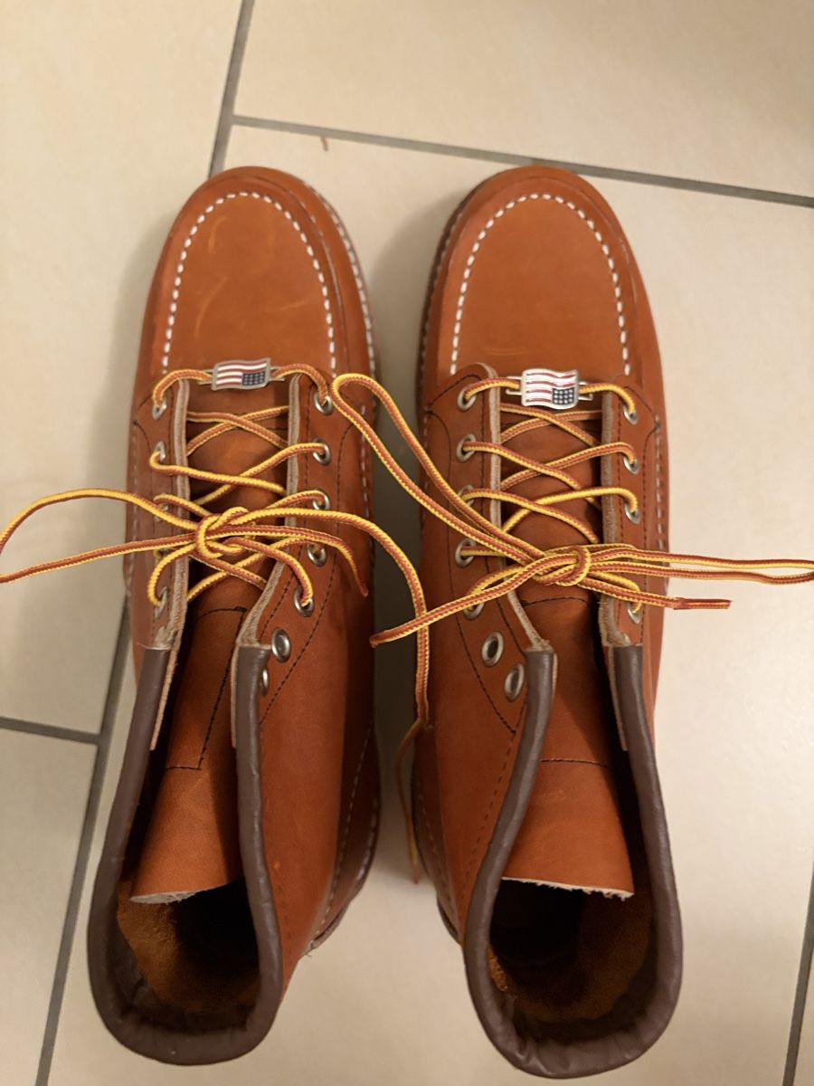 Red Wing Herrenschuhe: Red Wing Moc Toe 875 - Grösse 42 - neu – Neu (gemäss Beschreibung) aus Weisslingen von quarktasche 2