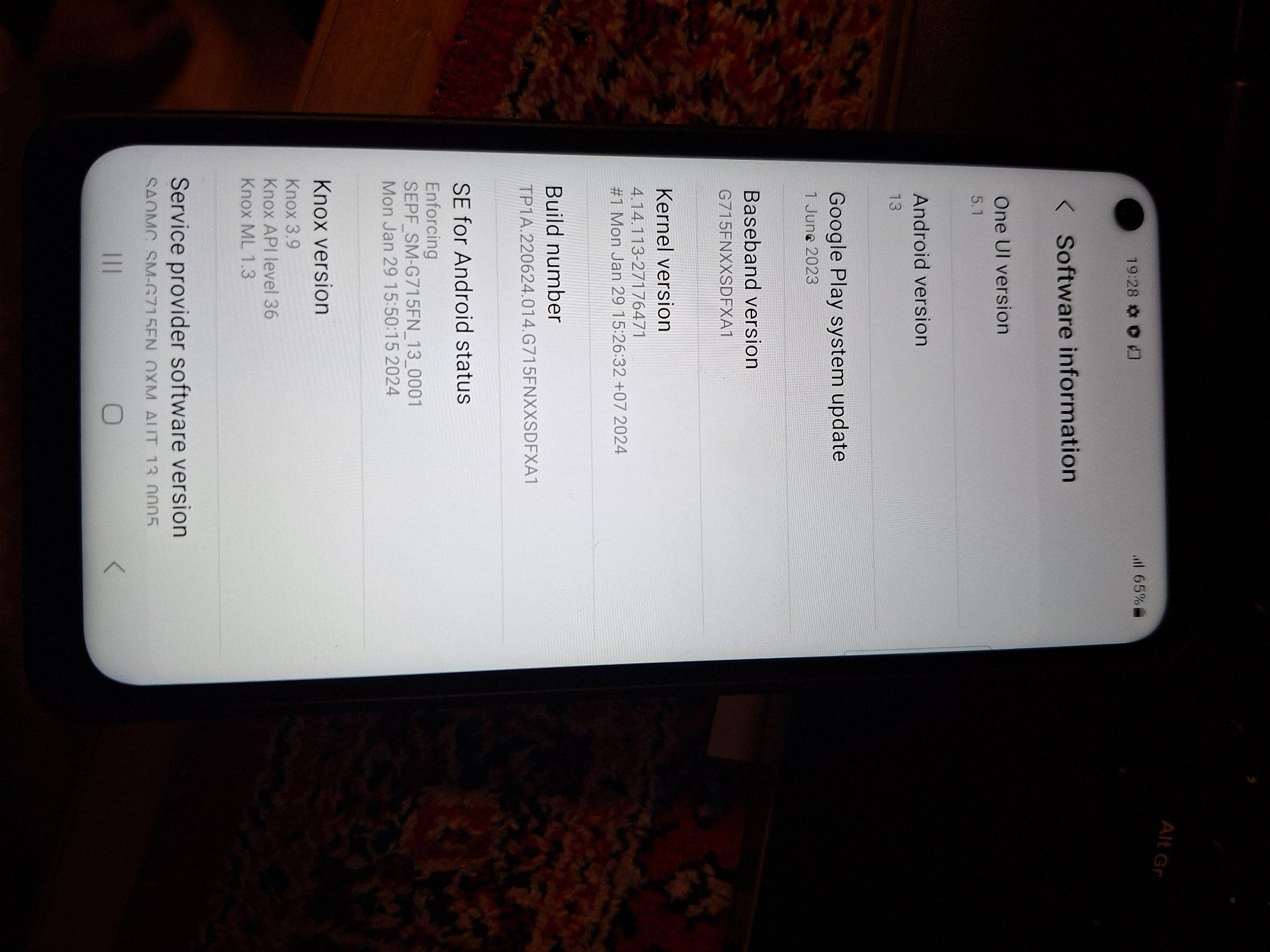 Samsung Telefoni cellulari / Smartphones: Samsung galaxy xcover Pro – Usato da Basel venduto da pcland 2