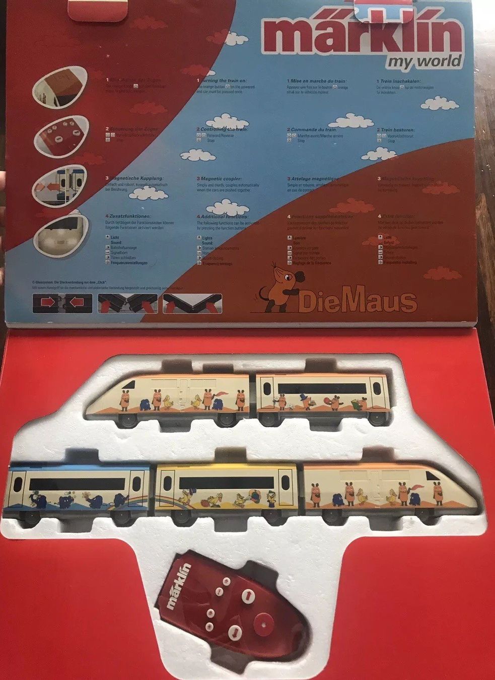 Märklin Zugset Die Maus von der Sendung mit der Maus (Gebraucht) in ...
