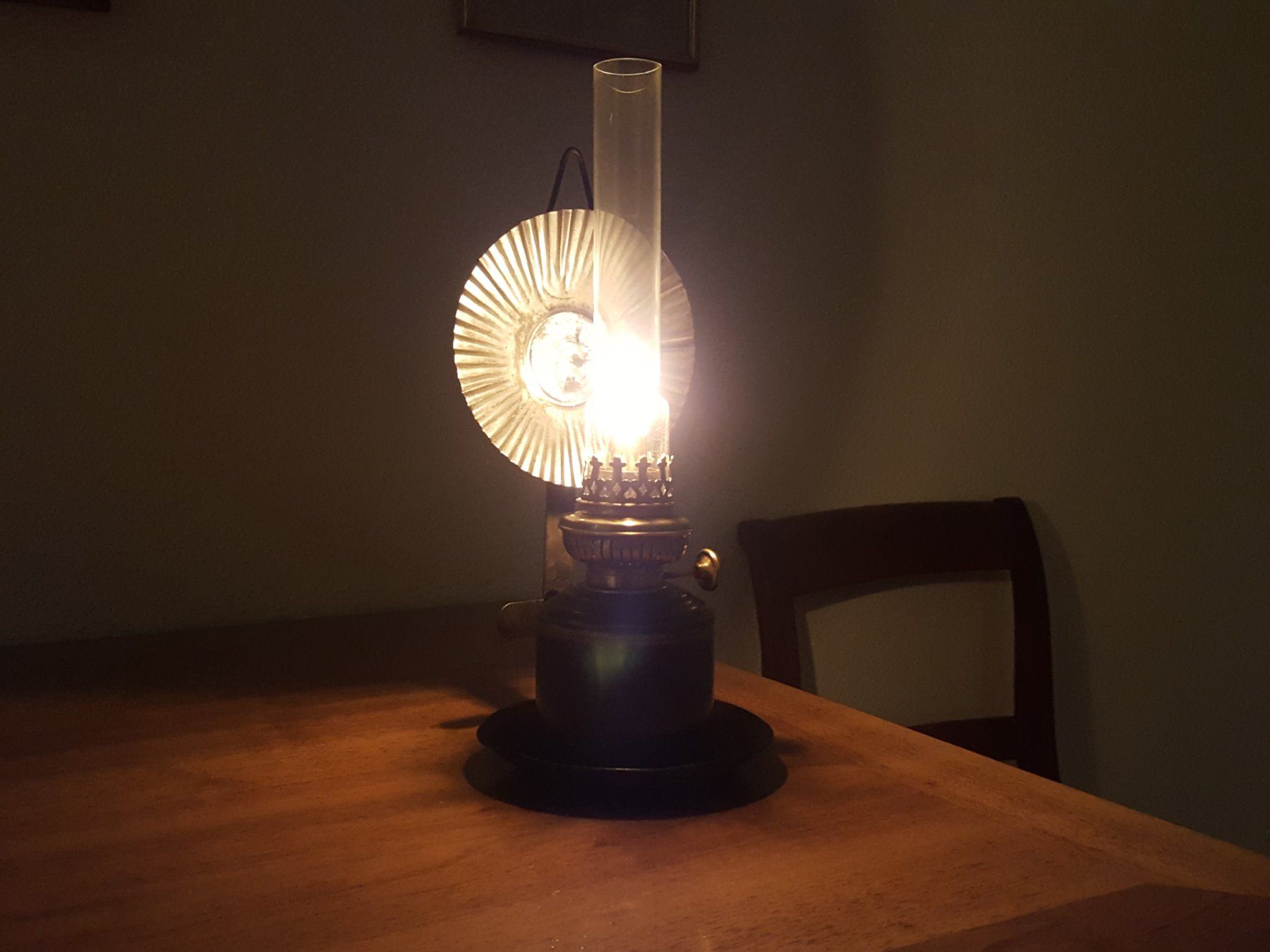 Lampade: Petrollampe, Biedermeier-Stil – Usato da Altendorf venduto da Storck_1504 8
