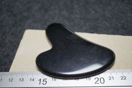 Gua Sha Massage-Stein Obsidian inkl porto