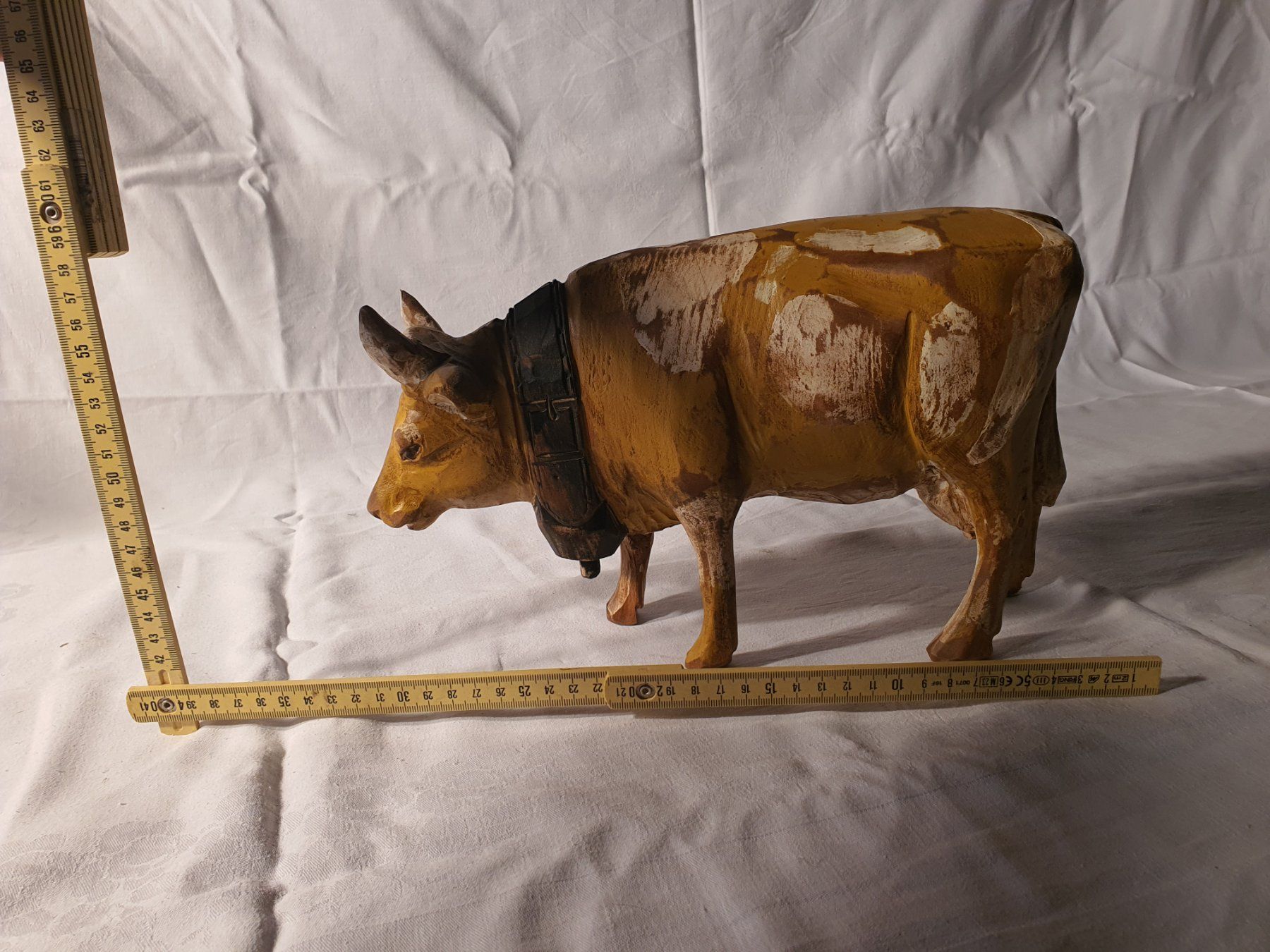 Figuren: Sehr alte Holzkuh – Gebraucht aus Häggenschwil von hae_dgp2 4