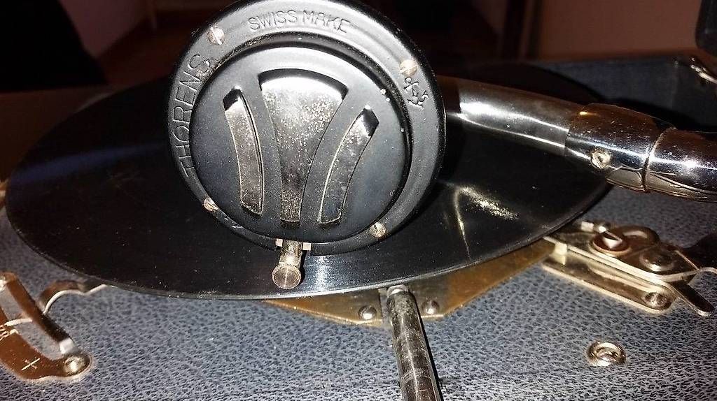 Giradischi: Gramophone mallette Thorens avec disques 78 tours – Usato da Onex venduto da Pascalito_01 2