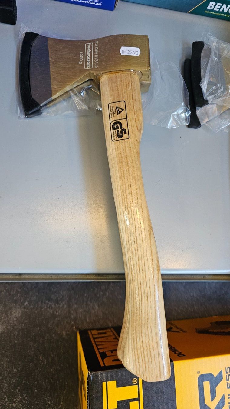 Technocraft Tutti gli attrezzi: technocraft Beil 1000g Top Qualität! – Nuovo e nell'imballaggio originale da Koppigen venduto da Bracher_Mail-House