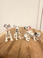 Vintage DISNEY 101 DALMATINER LOT 4 PVC BULLY BULLYLAND