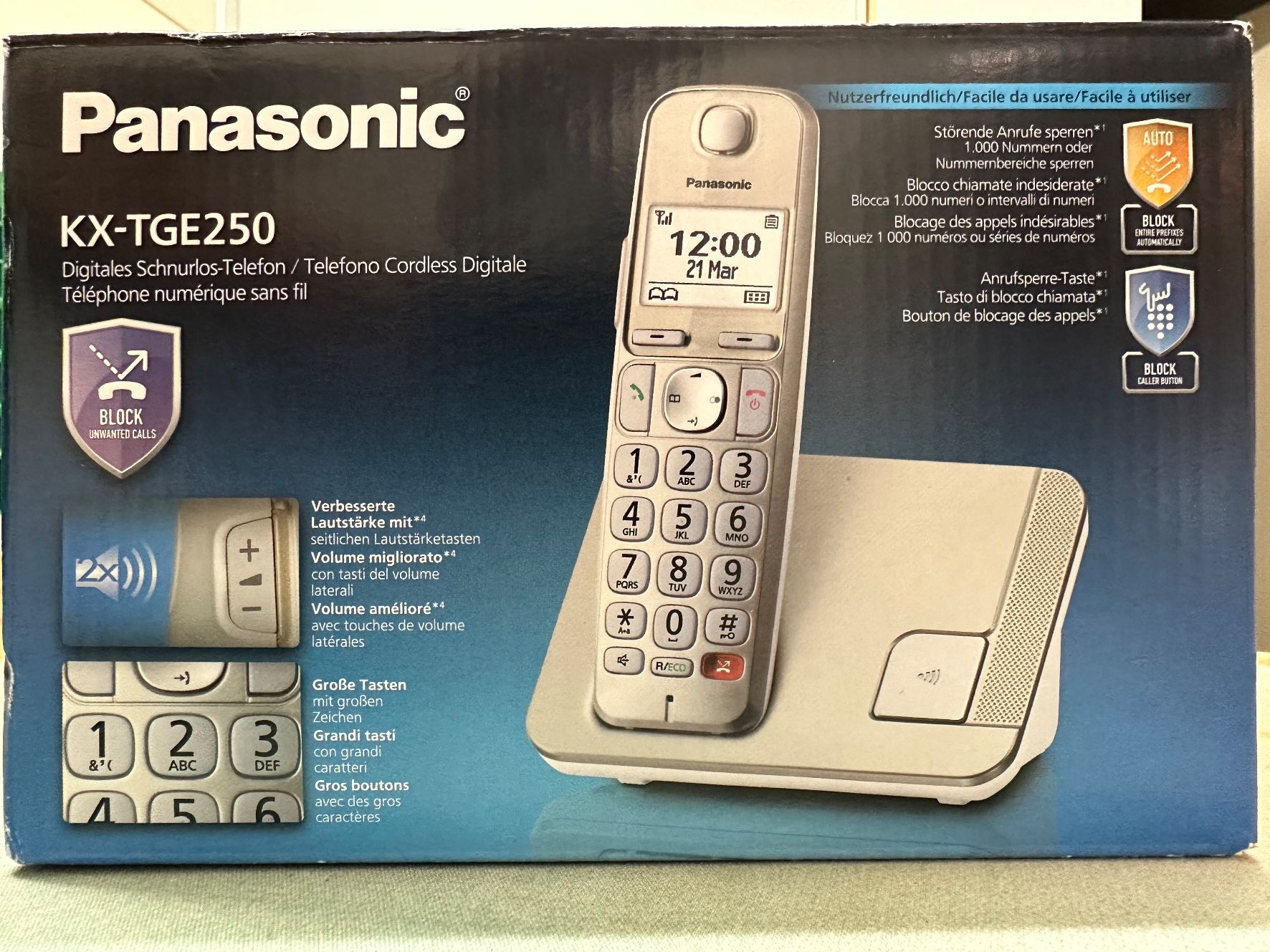 Panasonic Téléphones: Digitales Schnurlos-Telefon – D'occasion à Hinwil par Cicciofabe