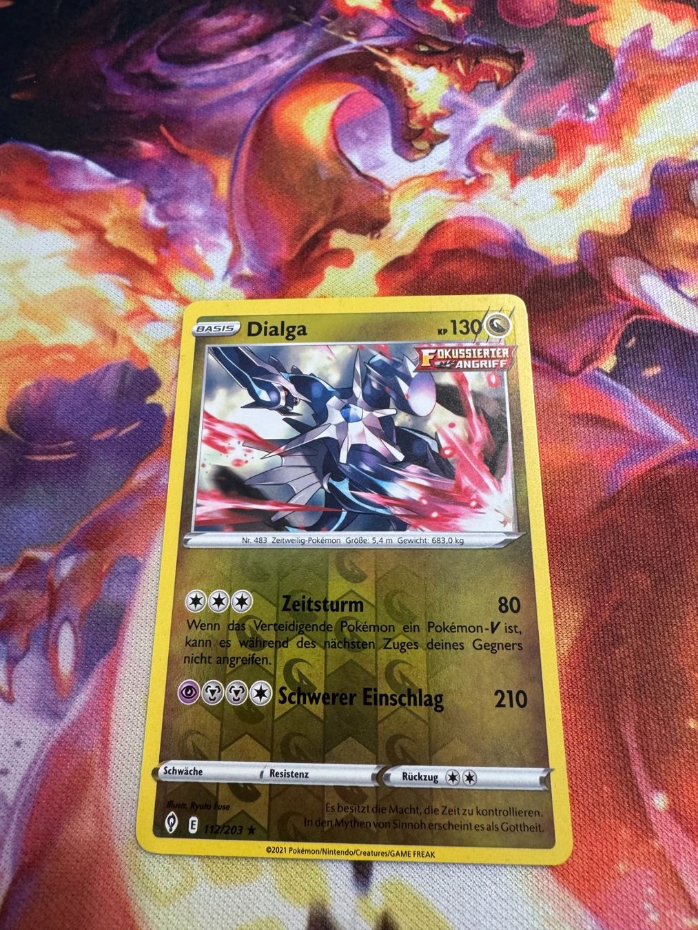 Pokémon Sammelbilder & Trading cards: Dialga (EVS 112) / Reverse Holo / Drachenwandel – Neu (gemäss Beschreibung) aus Bülach von CherryBlu