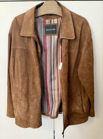 Biaggini / Herrenjacke / echt Leder Jacke / Mode / Italien