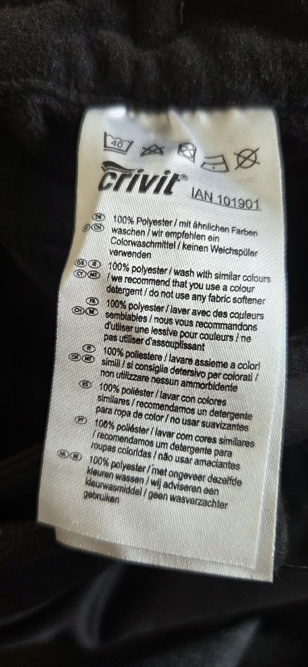 Hosen: Crivit Softshellhose, Gr. S/Gr. 36/38, schwarz, Top Zustand – Neu (gemäss Beschreibung) aus Embrach von Singvall 5