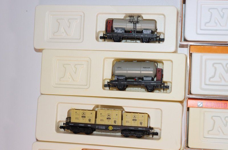 Rapido Modellini di ferrovie: 9 Rapido Wagen ( 504 ) – Usato da Kerzers venduto da Winu64 2