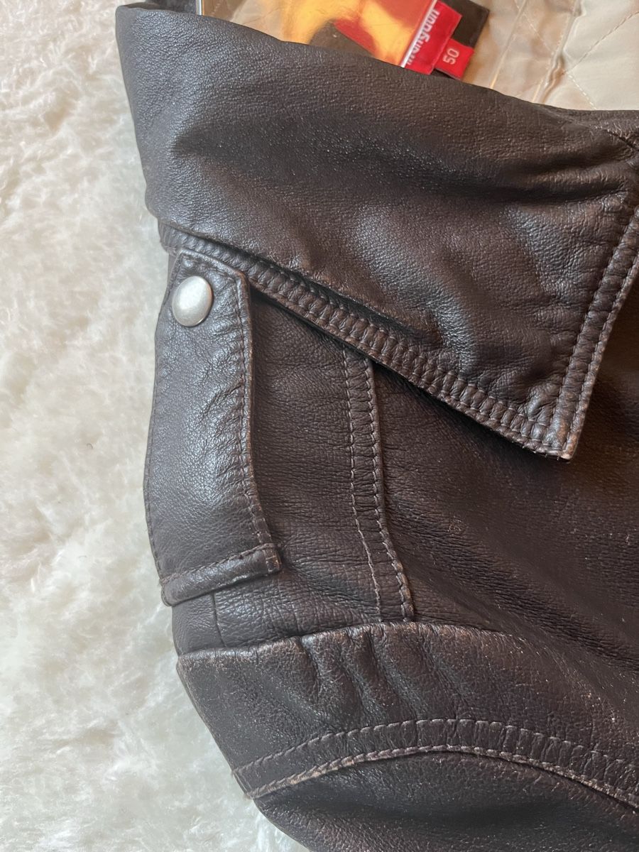 Jacken: Manguun Herren Lederjacke braun Gr. 50 – Neu (gemäss Beschreibung) aus Horgen von Saenker 3