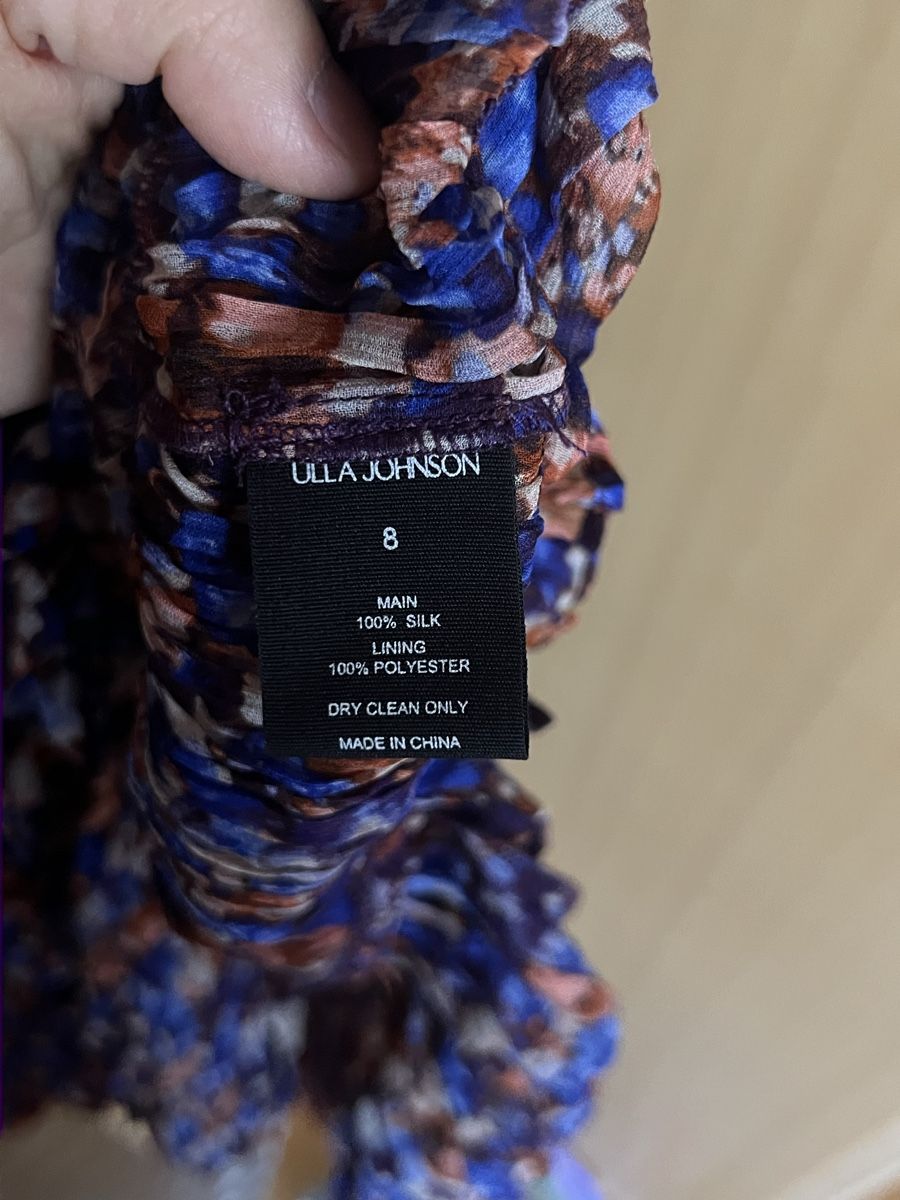 Ulla Johnson Robes: Ulla Johnson Ryla silk mini dress – Neuf (Voir description) à Rain par thesta24 4