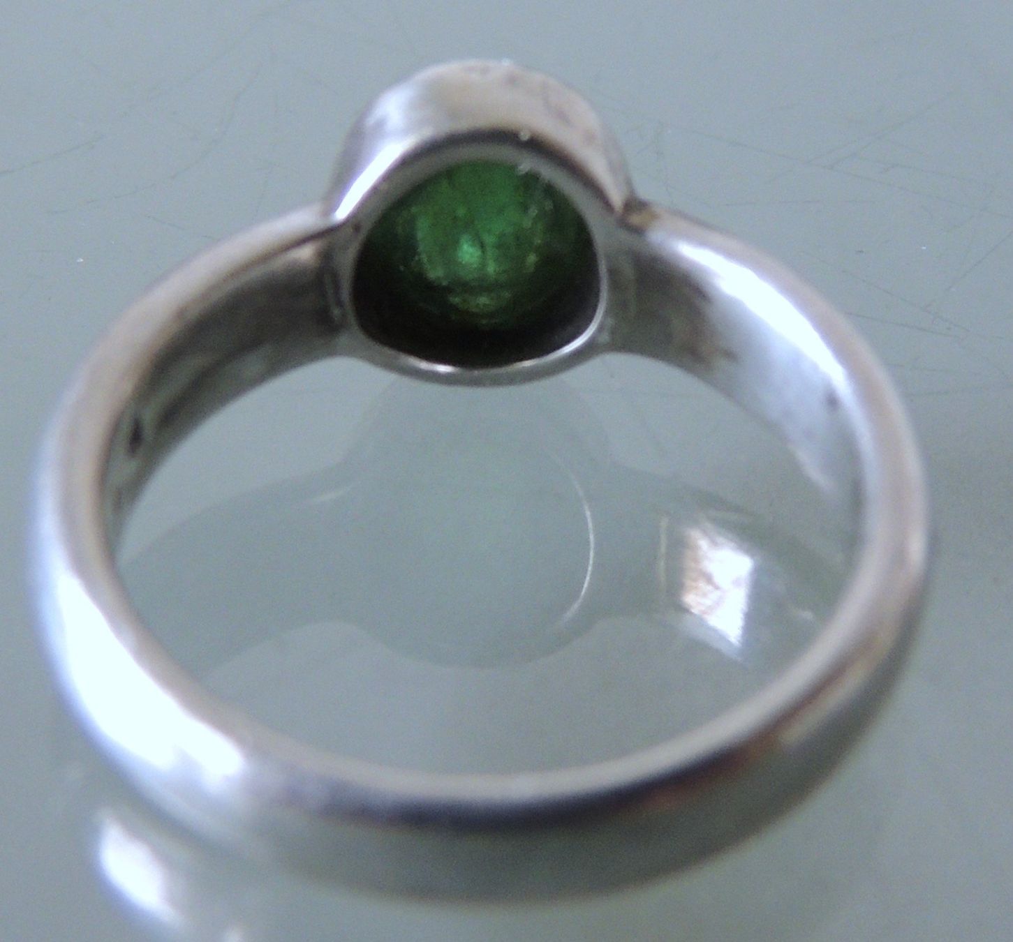 Anelli: Turmalin Silber 925 Fingerring Gr. 53 – Usato da Waldenburg venduto da schaller707 6