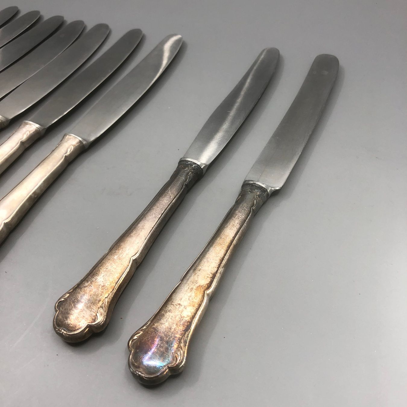 WMF Posate: 7+2 Vorspeisemesser versilbert WMF Modell 2700 – Usato da Basel venduto da Tiabeanie 8