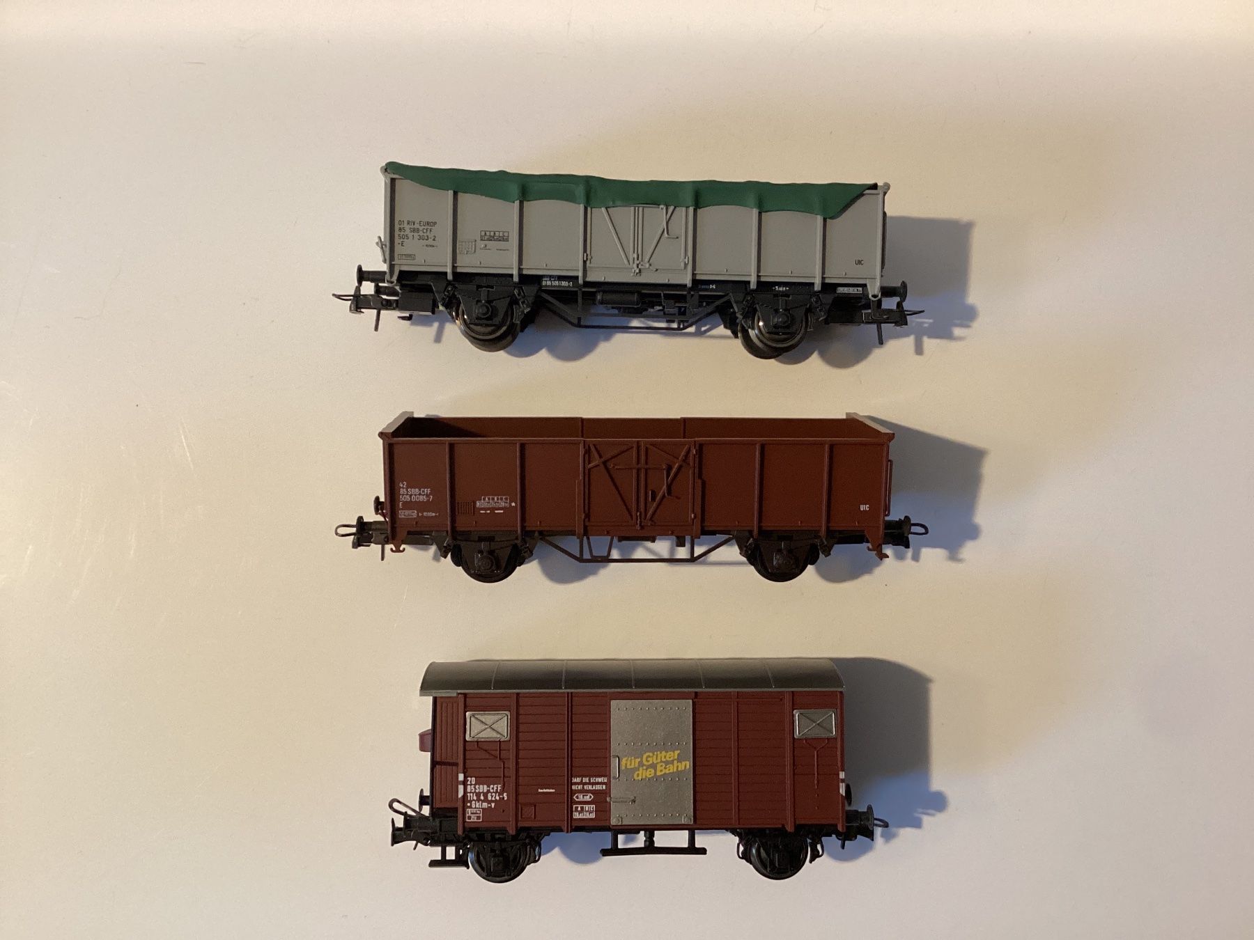 Roco Modellini di ferrovie: Roco Liliput Güterwagen SBB 1:87 H0 – Usato da Effretikon venduto da simtek_de