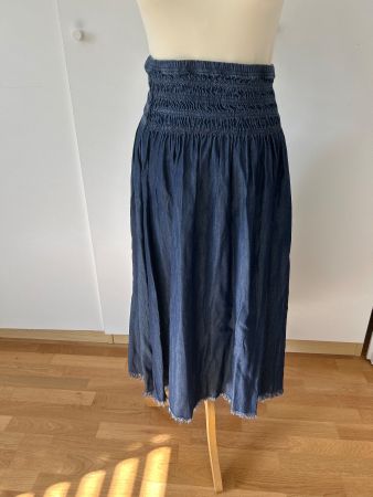 Rock aus Tercel, Jeans look,  Gr.S