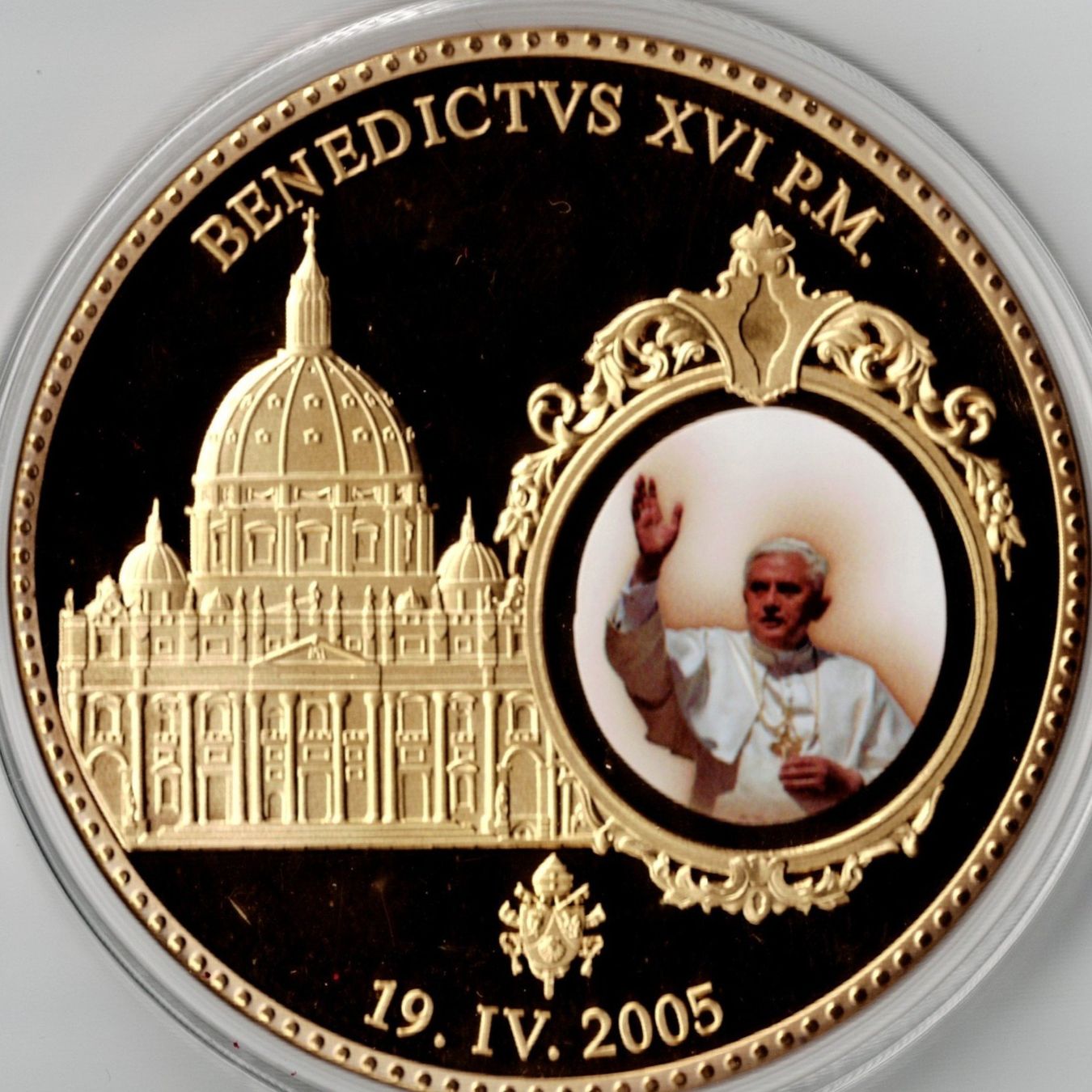 Medaillen: Benedict_XVI._Zertifika_C 07039 – Neu (gemäss Beschreibung) aus Hombrechtikon von Fraese01 1