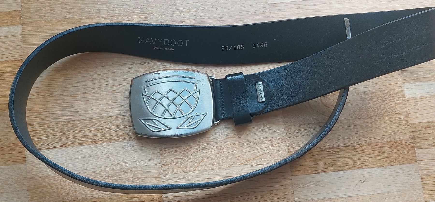 Navyboot Cinture: Navyboot Ledergürtel, Grösse 90/105 – Usato da Embrach venduto da pz78 1