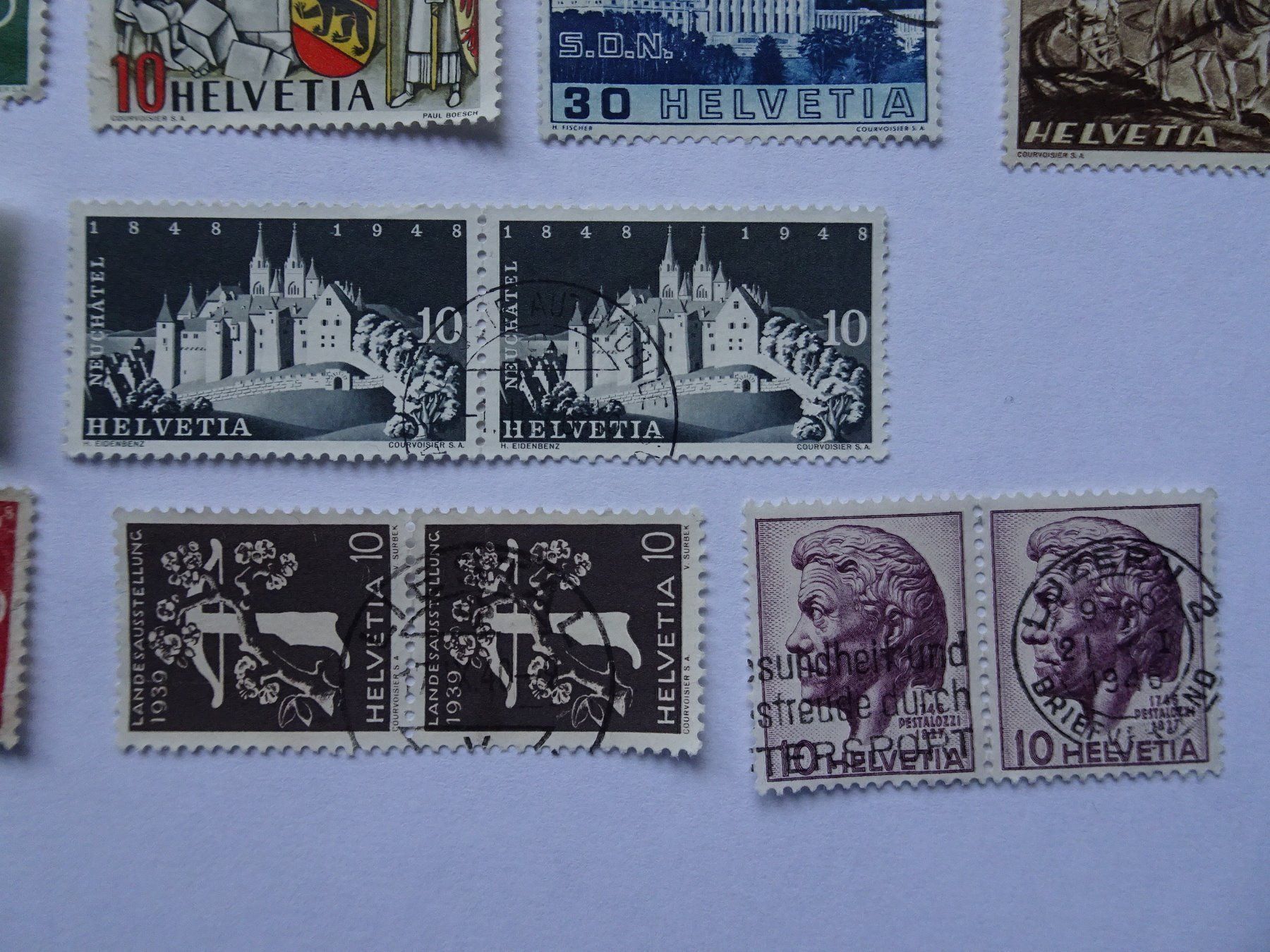 Tutti i francobolli: 1940-49 – Usato da Aadorf venduto da Chnorli-Furz 4