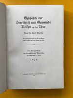 Geschichte der Herrschaft und Gemeinde Altikon an der Thur.