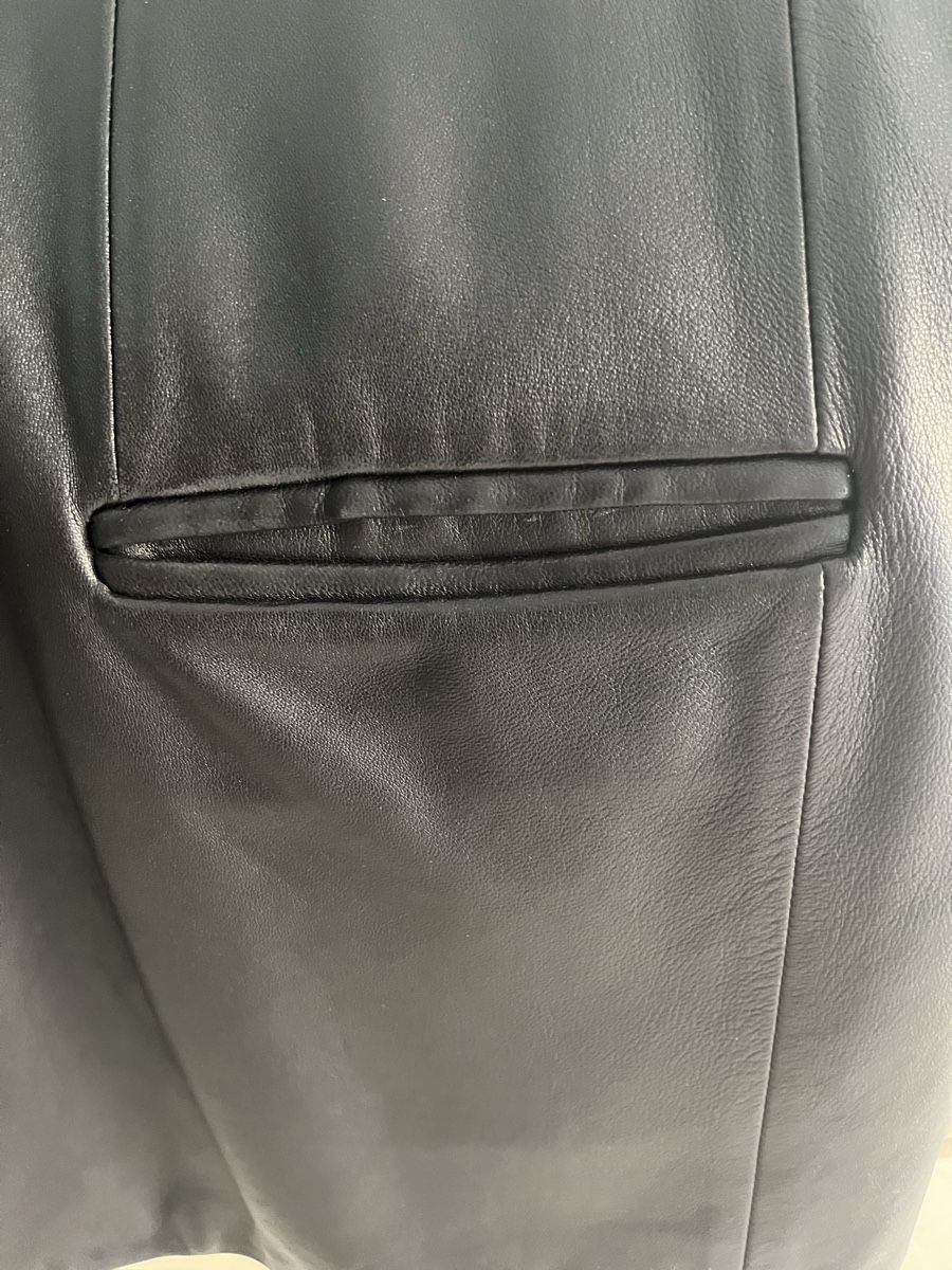 Giacche: Schwarze Nappaleder Jacke – Usato da Neuenhof venduto da Ivita 3