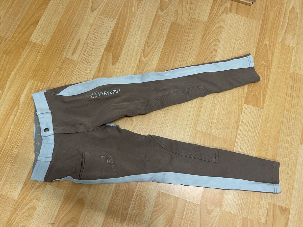 Pantaloni: Fouganza Reithose Gr. 134/145 – Usato da Zürich venduto da Zsc7