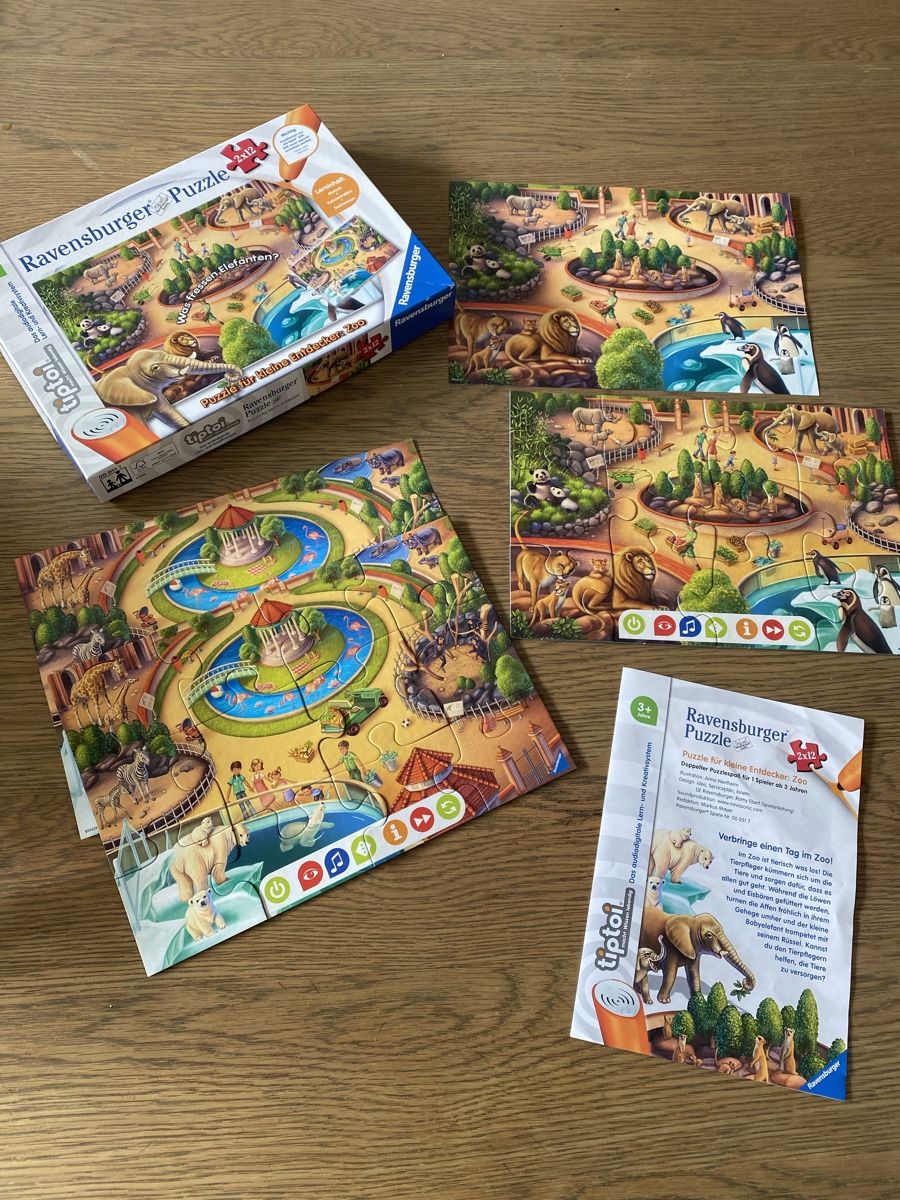 Tiptoi Puzzle: Tip Toi Puzzle Zoo – Usato da Buchs ZH venduto da crazyhandbaggirl123 2