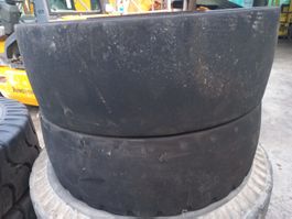 2 Räder 6.50-10 Staplerreifen SC- Reifen Pneu Toyota Stapler